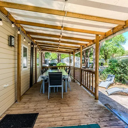 אתר קמפינג Mobil-home Landes